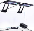 hygger Clip On Aquarium LED Light with Multi-Channel Controller, Fish Tank Light 24/7 Lighting Sunrise-Daylight-Moonlight and DIY Mode, Adjustable Timer/Brightness Light 7 Colors for Freshwater (2)