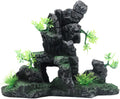 Fishtank Shrimp Breeding Rockery Mountain Ornaments for Aquariums Terrarium Landscaping Shelter Decoration Fish Tanks Ornaments Large Small Large