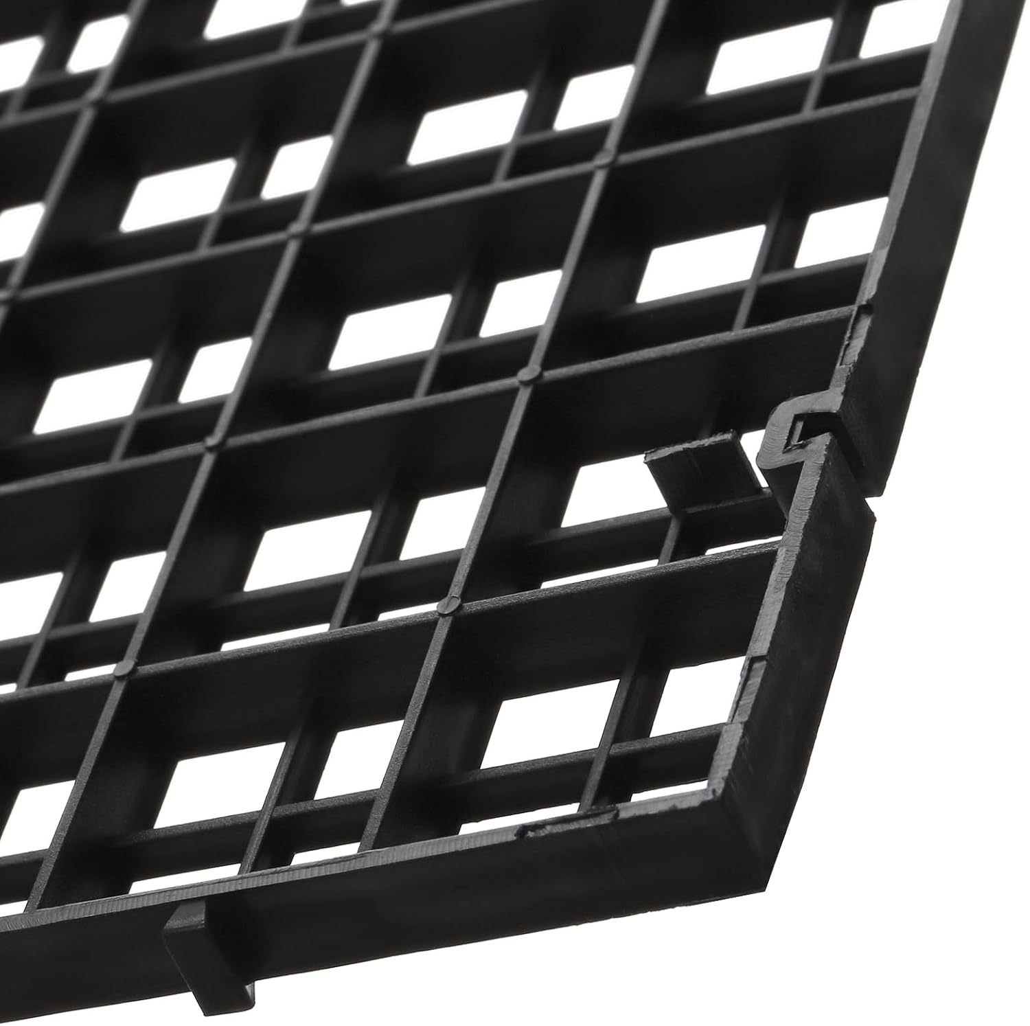 Okllen 12 Pack Aquarium Fish Tank Divider Plastic Egg Crate, Bottom Tray Grid Isolation, Plastic Egg Crate Grid Divider Tray for Mixed Breeding Light Diffuser
