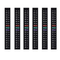 Brewing Thermometer Strip Adhesive Strip Thermometer Aquarium Thermometer Sticker for Fish Tank/Kombucha 39℉ to 97℉ & 4℃ to 36℃（6pcs）