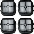 Replacement Filters Compatible With For ED12 Pro Max Cordless Wet Dry Vacuum Cleaner, Washable, Reusable Dust Filters, Pack Of 4