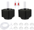 ALEGI Aquarium Sponge Filter with Airline Tubing, Check Valves, Suction Cups for 55 Gallon Fish Tank, Betta, Nano, Shrimp, Fry