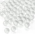 SallyFashion 75PCS Glass Marbles for Vases, Clear Marbles for Vase Fillers, Marble Run Toys, DIY Home Decorative