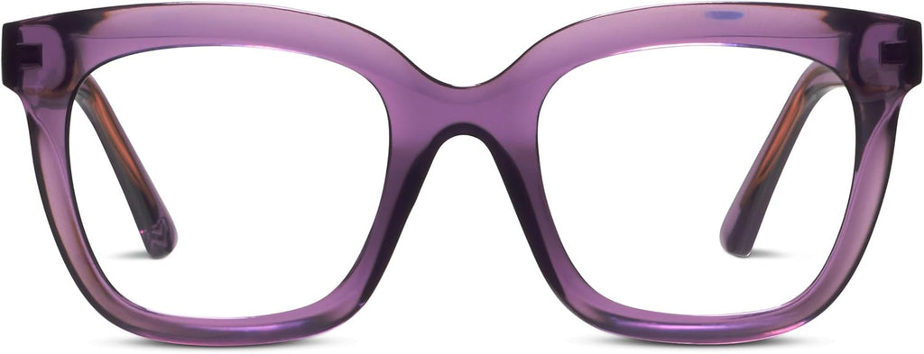 Peepers by PeeperSpecs Oprah's Favorite Things Women's Fanfare Square Blue Light Blocking Reading Glasses