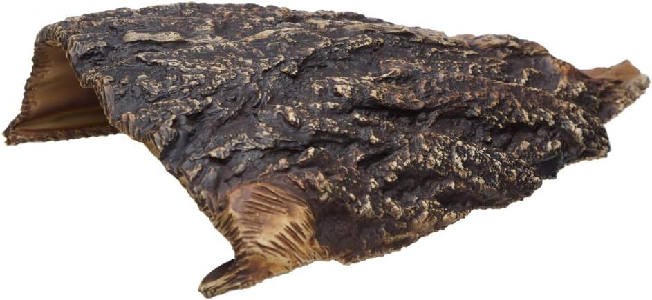 Plecoceramics Aquarium Cave - Ceramic Betta Fish Tank Decor - Natural Aquarium Decor - Large Reptile Hide - Fish cave Hideout - Snake Hide - Cave for Cichlids and plecos (Cave)