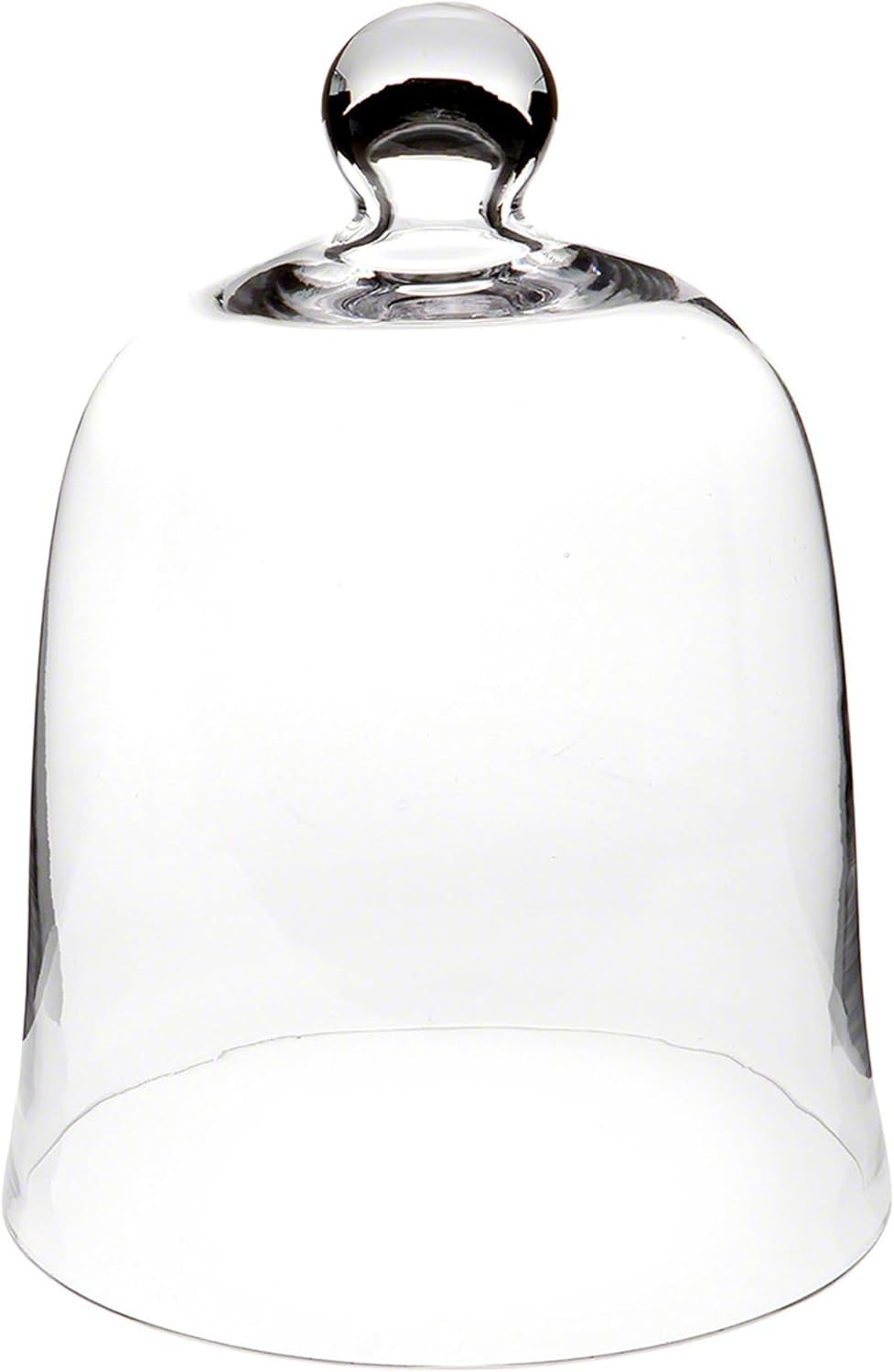 Plymor 8.5" x 11" Bell Jar Glass Display Dome Cloche (Interior Size 8.25" x 9.5")