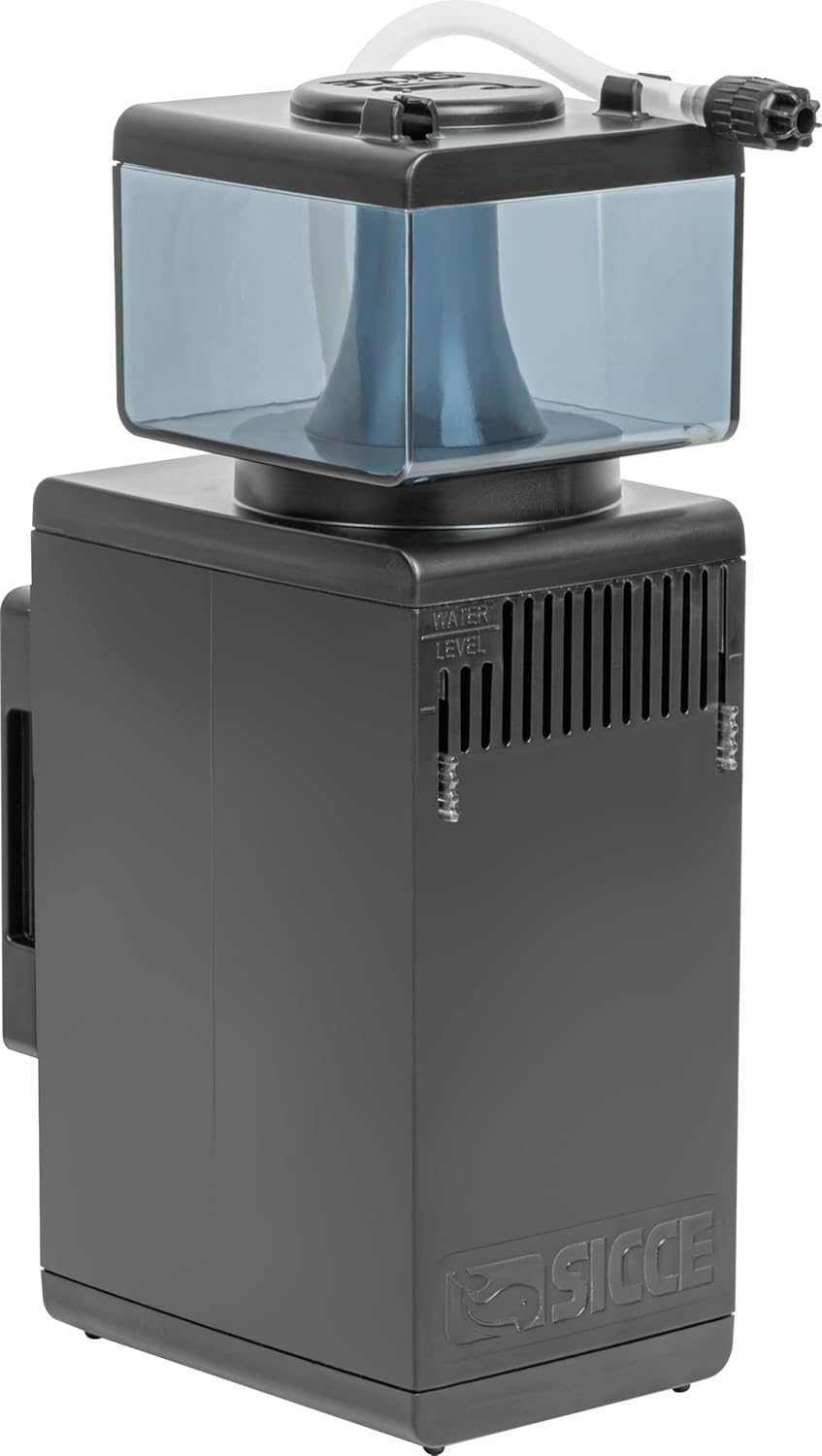 Sicce Shark Nano Protein Skimmer 300 up to 80 Gallon Saltwater Aquariums | Ultra Quiet Pump, Adjustable, Compact, Small Aquarium Marine Reef Tank