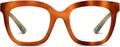 Peepers by PeeperSpecs Oprah's Favorite Things Women's Fanfare Square Blue Light Blocking Reading Glasses