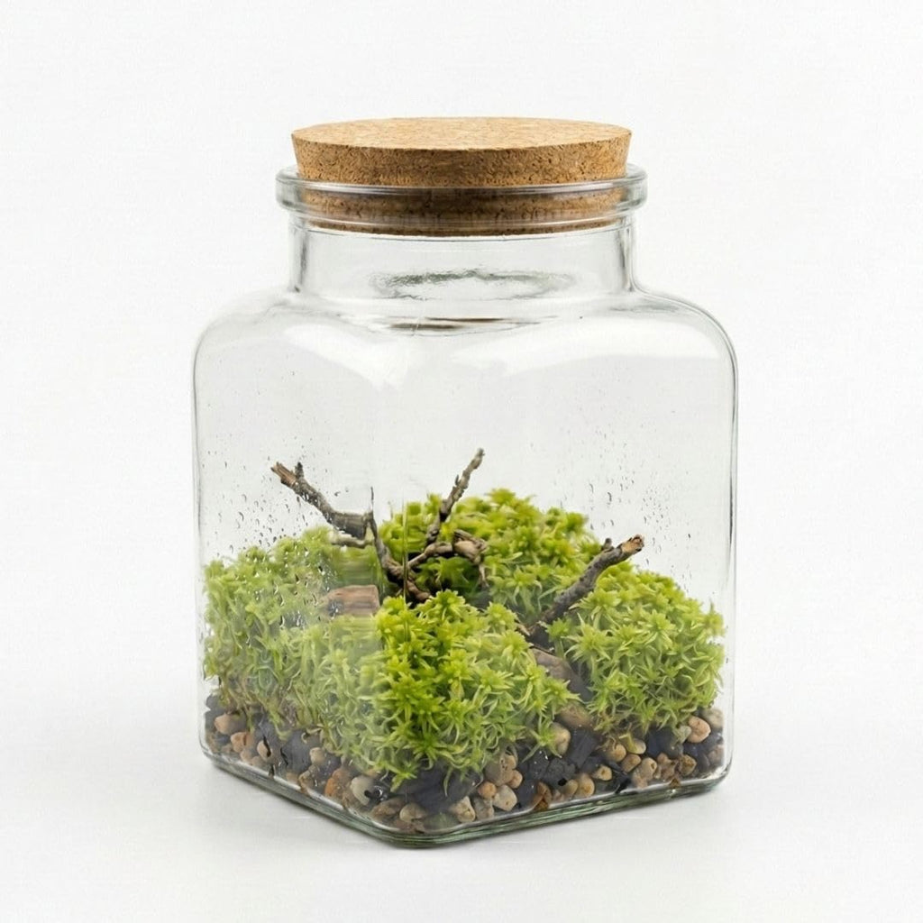 Live Sphagnum Moss (Sphagnum spp.) for Terrariums (0.25 sq ft)