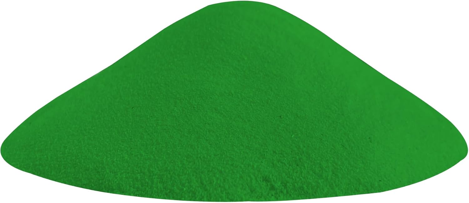 Bright Green Unity Sand - 0.85LB / 13.6oz, Bright Green Art Sand Colored Sand for Wedding, Vase Filler, Home Decor, Craft Sand, DIY Drawing, Aquarium Sand
