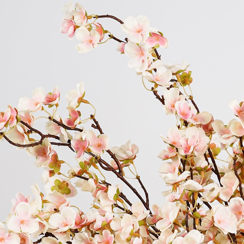 Artificial Plants Faux Greenery Eucalyptus Stems,Faux Branches for Vase Filler,Artificial Ficus Twig Branches Stems for Shop Garden Office Home Décor (6, Stems04)