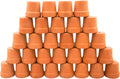 Mini Terracotta Pots – Small Clay Flower Pots for Succulents, Cactus, DIY Crafts, Fairy Garden, School Projects, Mini Planters, Set of 30 (Straight Cylinder, 1.2 Inch)