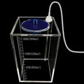 dosing Container,Aquarium Air Pump Accessories,dosing Pump Liquid containers Liquid srorage Bucket Made of acryli,Reservoir (1.5L/0.4gal Blue lid)