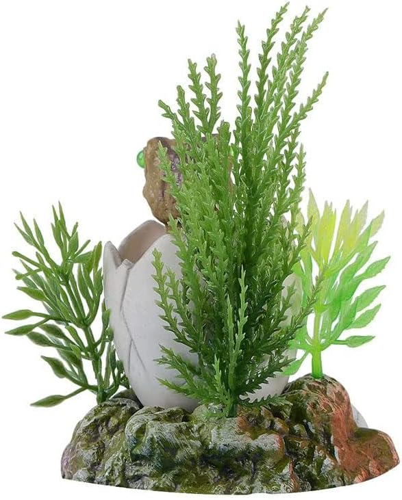 Aquarium Dinosaur Thematic Decorations Fish Tank Dinosaur Egg Oxygen Action Air Bubble Crafts for Aquarium,Fish Tank Ornaments