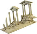 Roman Column Decoration Mini Resin Landscape Decoration Roman Ruins Ornament Artificial Aquarium Accessory Aquarium Statue