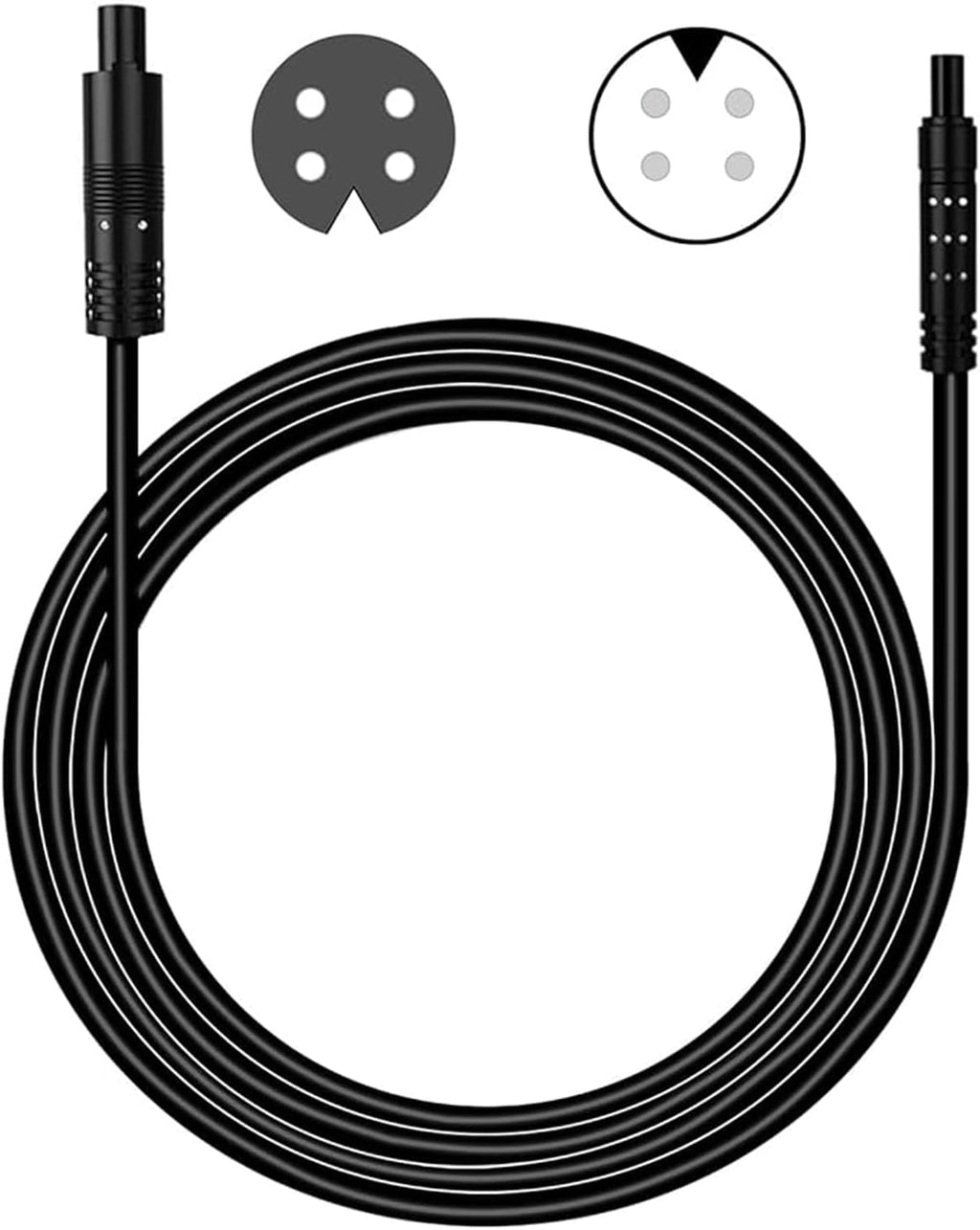 4 PCS Rock Light Extension Wire,4 Pin LED Extension Cable,Neon Accent Kits RGB LED Light Extension Cable for Trucks Motorcycle Car ATV Strip Rock Lights (4 PCS 40 Inch)