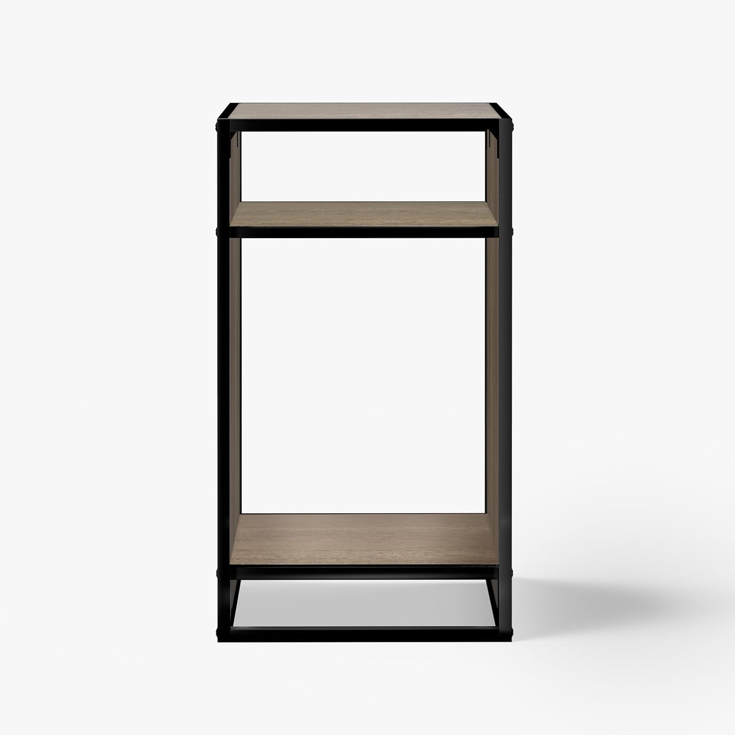 LANDEN Brown Metal Frame Stand, Three-Shelf for Fish Tanks up to 20 Gal, 45x45x80cm (17.7x17.7x31.49 in), for Fish Tanks and Reptile Terrariums, Home & Office Use