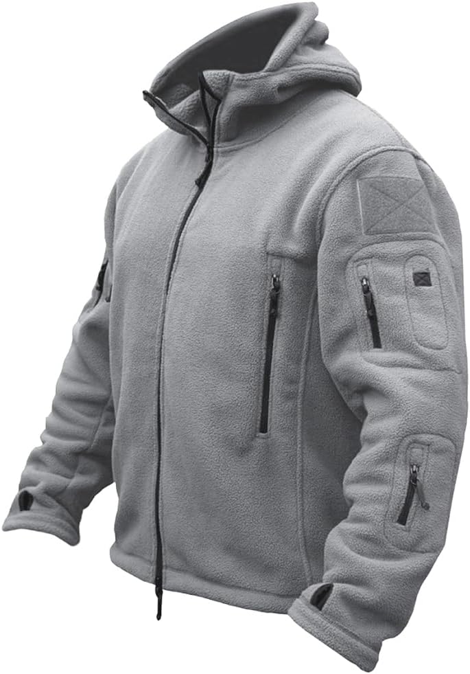 ReFire Gear Men's Warm Military Tactical Sport Fleece Hoodie Jacket