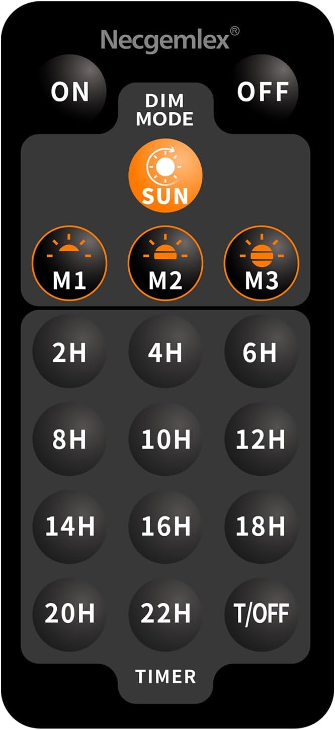 A Plus Smart LED Grow Lights for Indoor Plants - Real Time Sunlight Brightness Simulation, Full Spectrum Grow Light with 2-24 Hours Timer, Auto on/Off, Independent Control Dual Heads, Dimmable