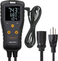 Digital Temperature Controller Simple Stage Thermostat Outlet Heating & Cooling Mode for Chest Freezer Refrigerator Homebrew Fermenter Greenhouse 110V 15A 1650W