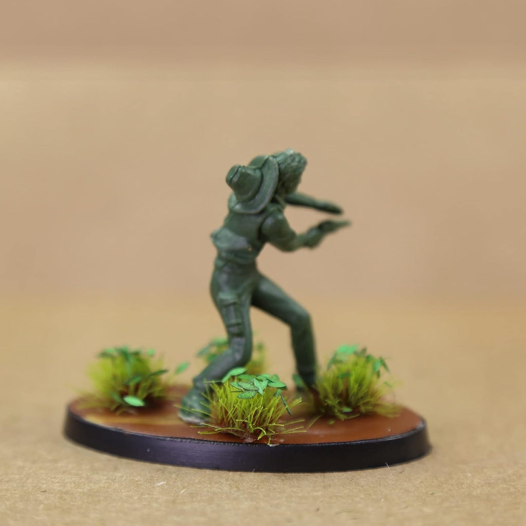 Miniature Vegetation Artificial Flower Cluster with Model Bases War Game Lowland Scenery (D)
