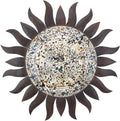 Regal Art & Gift Dazzle Large Metal Sun Wall Decor - 36 Inch | Indoor Outdoor Rust-Resistant Sunburst Sculpture | Eye-Catching Metal Sun Wall Art Accent for Patio, Garden, Living Room
