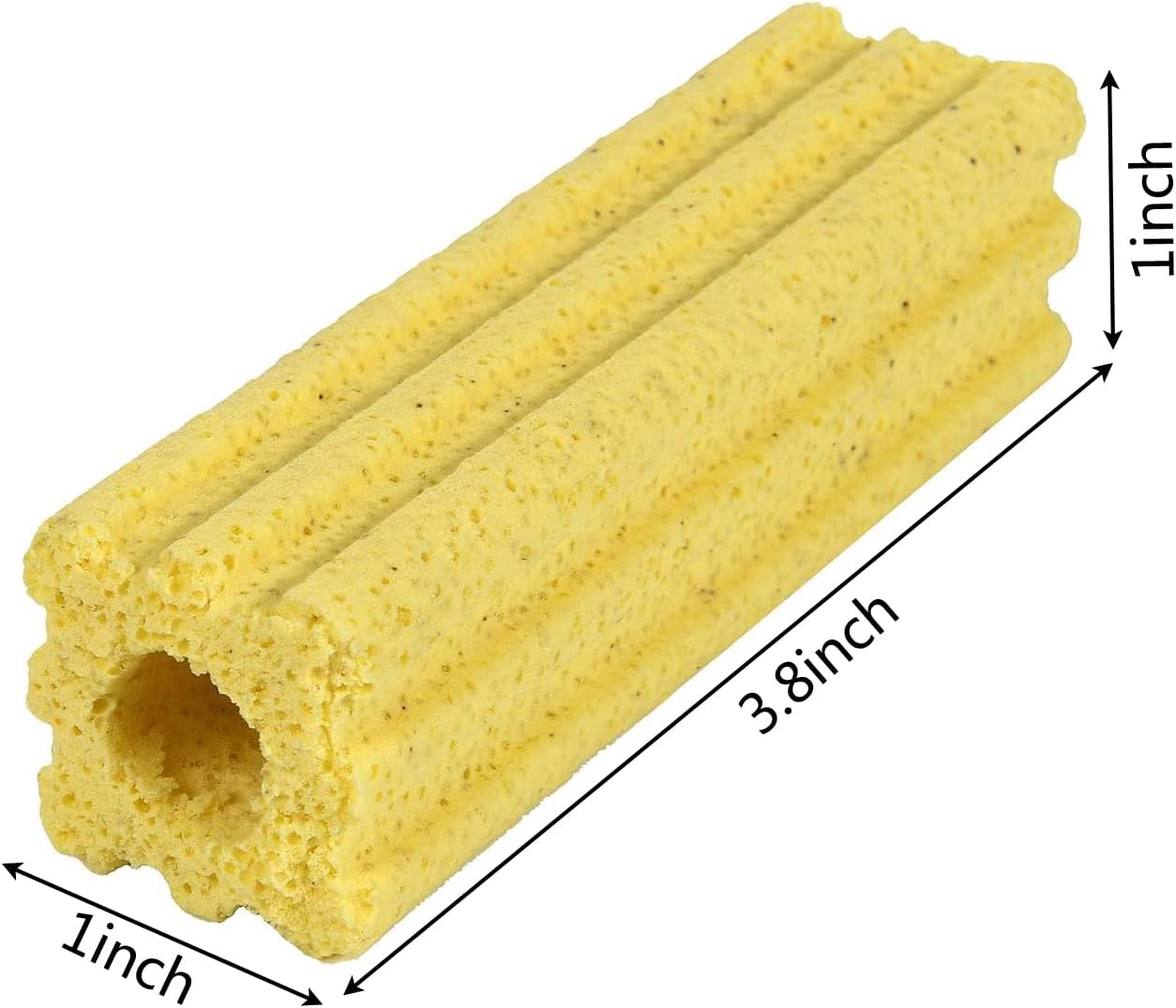 108pcs 3.8 Inch Aquarium Ceramic Bio Filter Media,Ceramic Bio Media Blocks for Fish Tank and Koi Pond (Small Block 108pcs)
