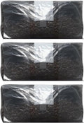 6 Pound Mushroom Grow Bag - All in One Grow Kit in A Bag - Sterilized Grain Spawn and Bulk Substrate - Injector Port - (Pack of 3)