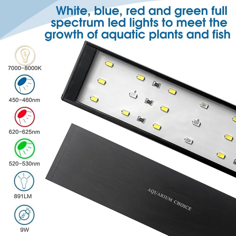Aquarium Choice Clip Aquarium Light Small Fish Tank Light