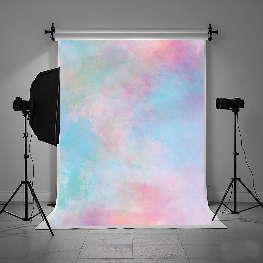 5x7ft Colorful Abstract Photography Backdrops Bridal Show Photo Background Baby Show Birthday Backdrop for Picture