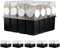 5 Set Monotub with Filter Disks 43.5 Quart Mushroom Grow Kit Vegetable Planting Tray Mini Greenhouse Germination Box for Seeds Growing Starting