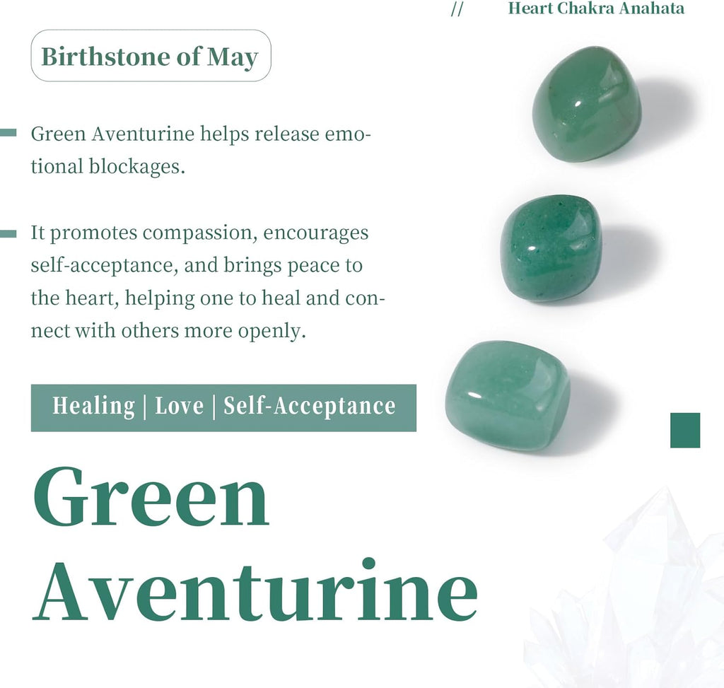 SUNYIK Green Aventurine Tumbled Chips Stone Crushed Crystal Quartz Pieces Irregular Shaped Stones 1pound(about 460 gram)