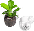2Pcs Aquarium Plant Holder Suction Cup Planter Fish Tank Plant Pots Clear Acrylic Aquatic Plants Pot Aquarium Plants Cup for Fish Tank Aquascape Decorations Water Culture Decor