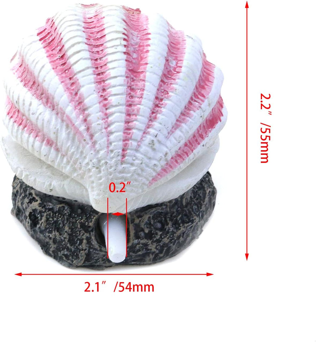 Aquarium Volcano with Air Stone Bubbler Volcano Ornament Fish Tank Bubble Maker Aquarium Air Bubbling Airstones
