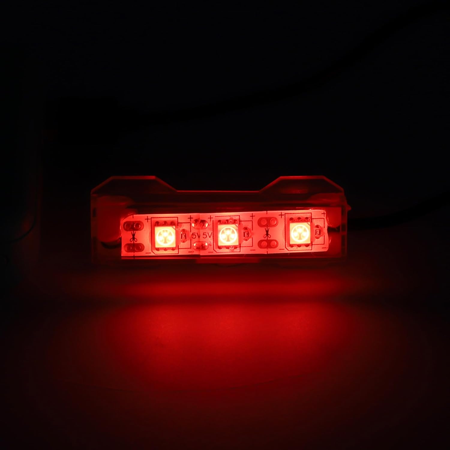 Mini Aquarium Lamp, USB Aquarium Light, LED Desktop Fish Tank Light, Small Decoration Aquarium Light, Aquarium Accessories, Red Light