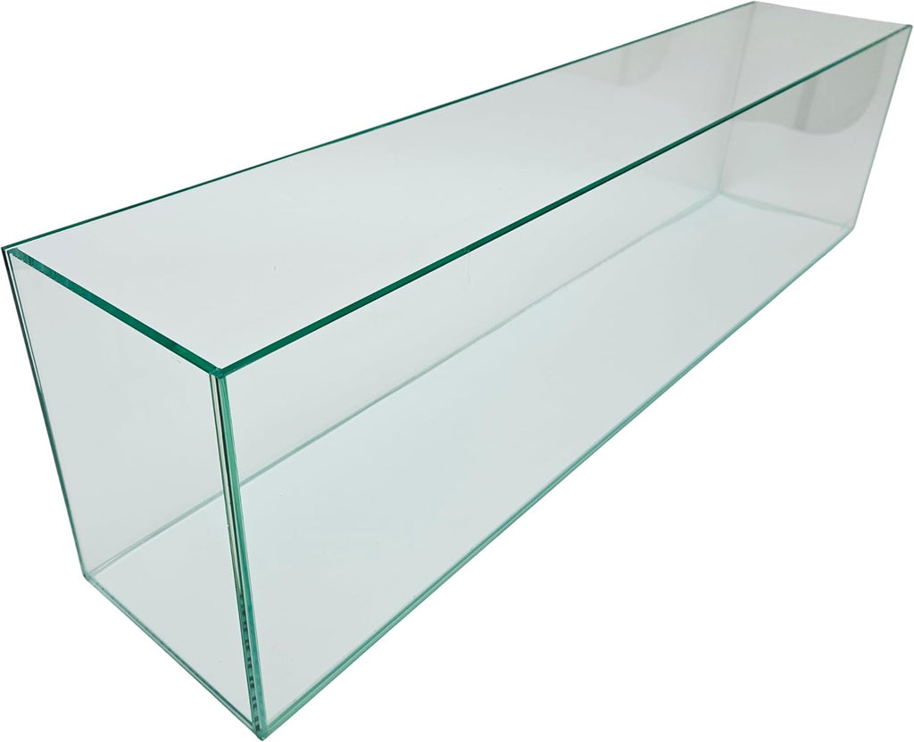 Lifegard Aquatics Bookshelf Aquarium – 6 Gallon Clear Glass Fish Tank with 5mm Thick Glass– for Freshwater/Marine, Leak-Proof, Home/Office Decor