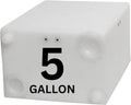 5 Gallon RV Fresh Water Tank, Potable Water Storage Tank for Drinking, Cooking, Cleaning, Showering, for Campers, Trailers, Motorhomes, RVs, Cube Shape, 16" x 11.75" x 8" (WT-5687)