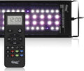 hygger Advanced Remote Control Aquarium Light Customizable Full Spectrum Fish Tank LED with DIY, Default & Weather Mode Freshwater Planted Tank