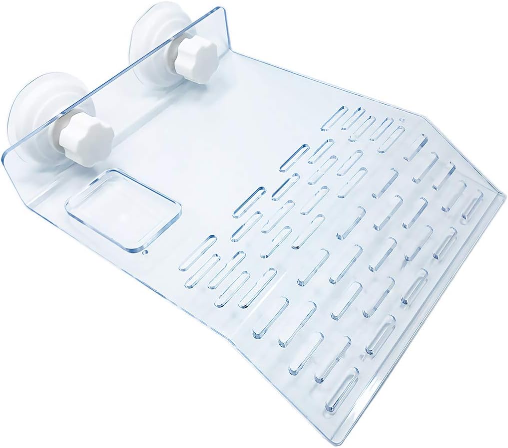 J-star Large Reptile Basking Platform, Aquarium Turtles Turtle Basking Platform, Turtle Tank Accessories Floating Turtle Habitat Dock