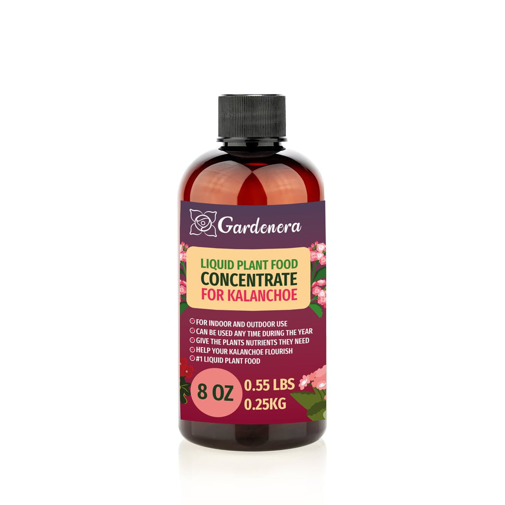 Gardenera Plant Growth Superfood for KALANCHOE with 18 Essential Vitamins & Minerals - Organic Plant Food Fertilizer - Micro-Fungi and Bio-Organisms for KALANCHOE Plant Care & Growth Enhancement - 8oz
