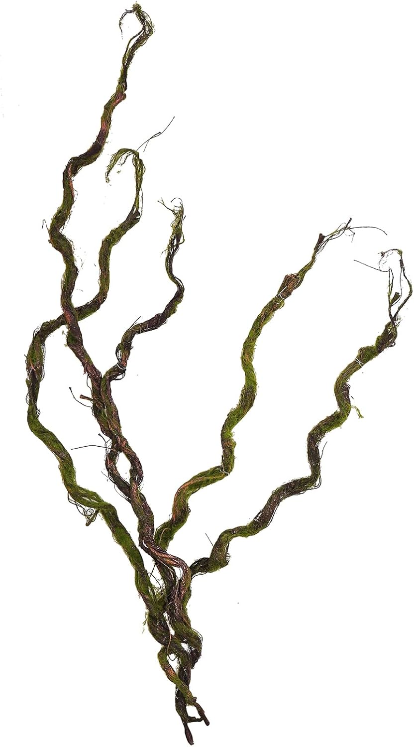 70.9inch Fake Long Craft Tree Vines Artificial Tree Branches Trunk Ivy Foliage Floral Leaf Garland Plants Wistera Twigs for Wall Hanging Outdoor Room Front Door Home Halloween Decoration