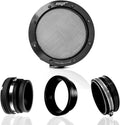 NGR Turbo Filter (Street Edition) | Universal 4 inch & 3.5 inch Turbo Screen Protector | Cold Air Intake Turbo Screen for Engine Performance & Protection