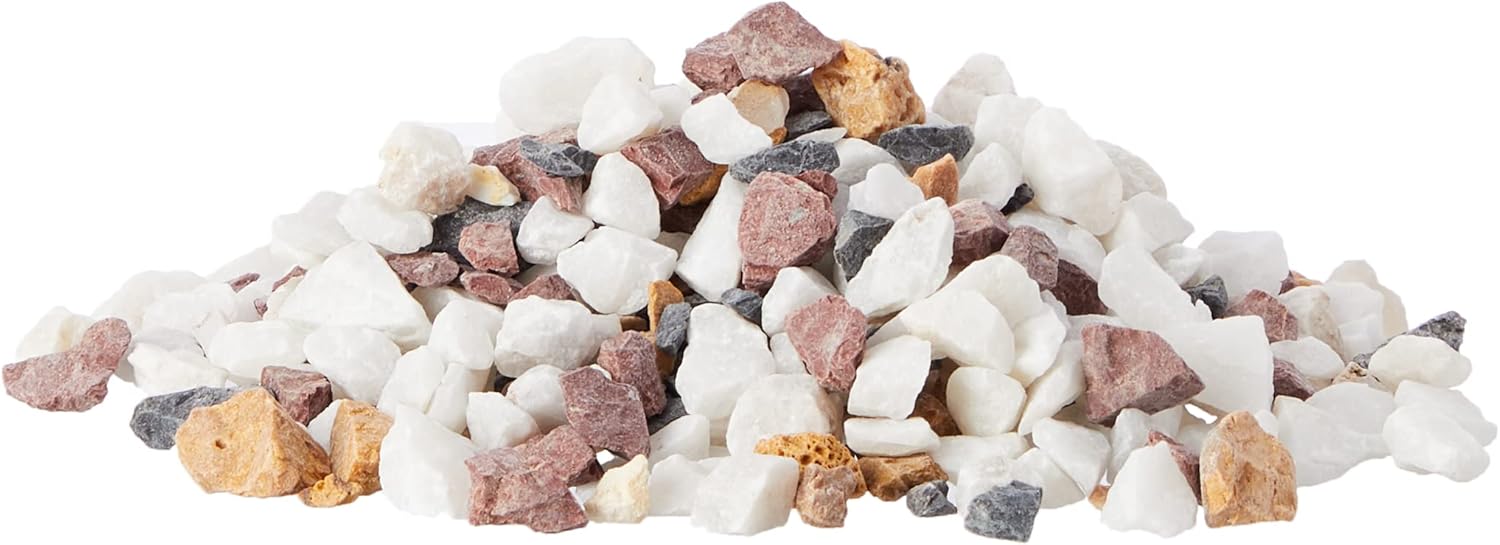 Roman Gravel Aquatic Roman Gravel, 2 Kg, Natural Mixed Gems