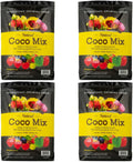 Potting Soil Mix 4-Pack - 10 Quarts Envelor Indoor Plants Soil for Outdoor Plants 0.34 Cubic Feet Potting Mix Hydrated Coco Coir Mix for Plants Ready to Use Natural Plant Top Soil