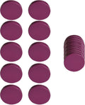 Coral Frag Magnetic Base and Plugs - Waterproof, Purple, Round 10-Piece Set
