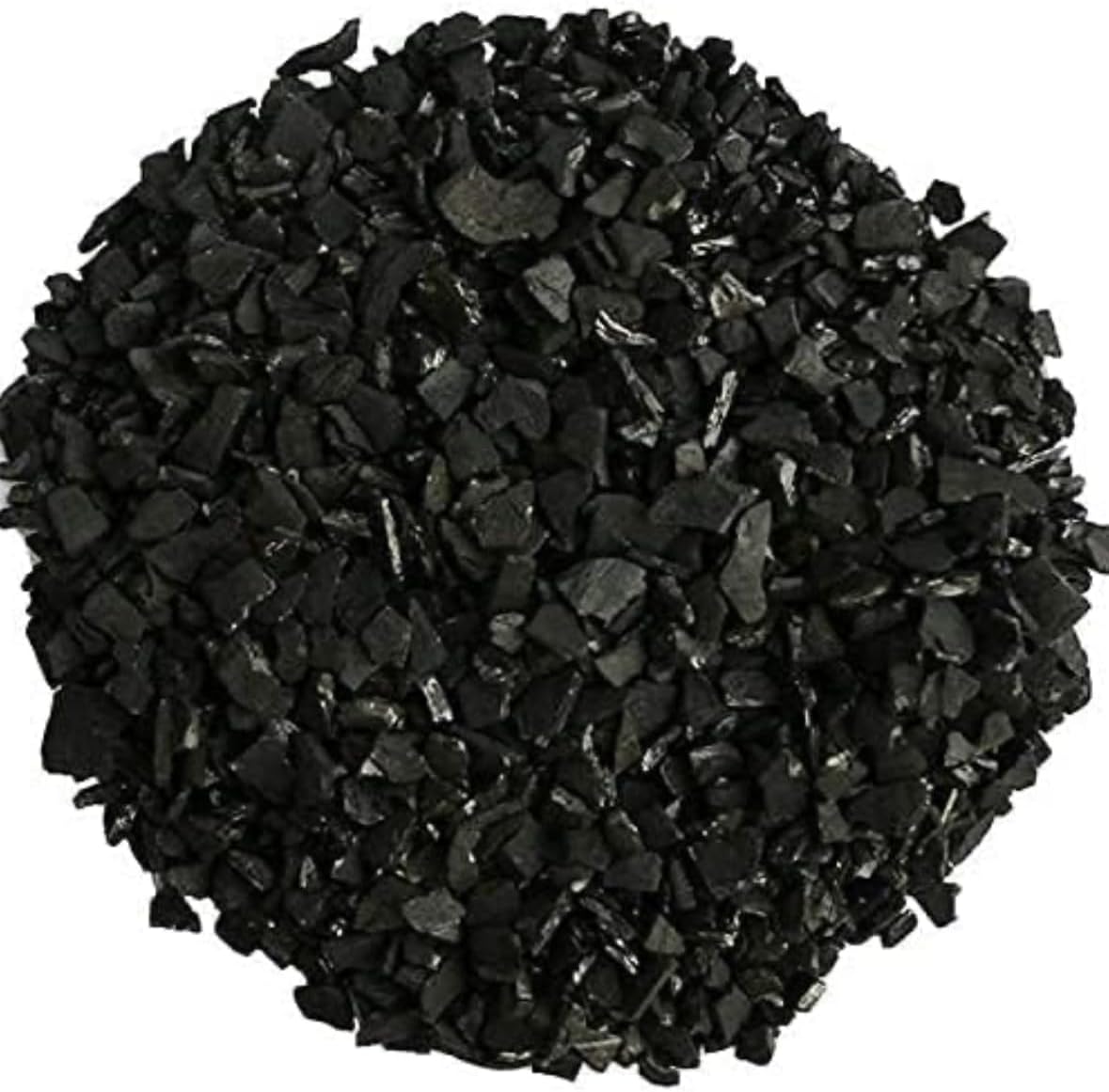 IPW Industries Bulk Activated Carbon - 4x8 Mesh Coconut Shell Granular Activated Charcoal (GAC) for Water Filtration - Replacement Media Carbon Water Filter Media (10 lbs)