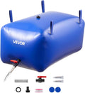 VEVOR Water Storage Bladder 63.4 Gallon Large Capacity Water Bag, Portable & Collapsible Soft Waters Container, Leakproof & Tear-Resistant PVC Emergency Waters Storage Tank for RV Truck & Outdoor Use