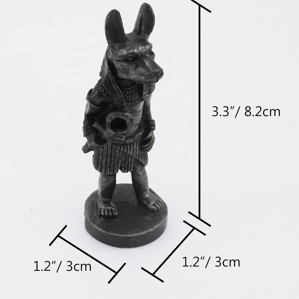 Anubis Ancient Egypt Aquarium Fish Tank Decorations Reptile Turtle Lizard Spider Tanks Terrarium Egyptian Sculpture Figurine Statue Décor Ornament Pet