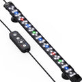 SEAOURA Submersible Aquarium Light for 16 to 27 Inch Fish Tank, 24/7 Cycle Fish Tank Light with Timer, Aquarium Plant Light with Full Spectrum+7 Single Colors, Auto On/Off, Adjustable Brightness