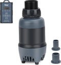 hygger 24V DC Aquarium Water Pump, 660GPH 30W 9.8FT Submersible Pump With Controller, Water Fountain Pump with 3 Nozzles for Fish Tank, Pond, Aquarium, Statuary, Hydroponics
